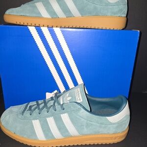 Adidas Bermuda BRMD Mens Sizes 10-10.5 And 11.5 Mint Green Suede Gum Sole NWB